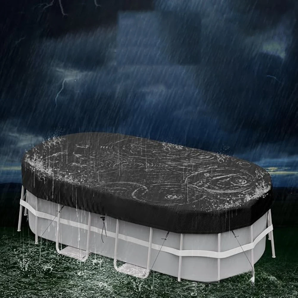 Pool Cover Waterproof - Couverture de piscine ovale solaire couverture