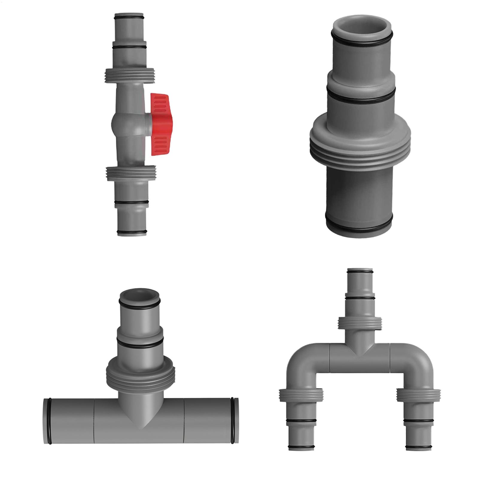 Pool Ladder Above Ground - Connecteur de tuyau de piscine 1.5,