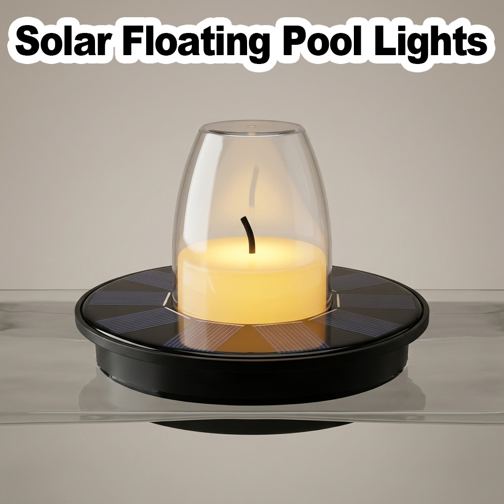 Pool Light Solar Rechargeable - Lampes de piscine flottantes, charge solaire
