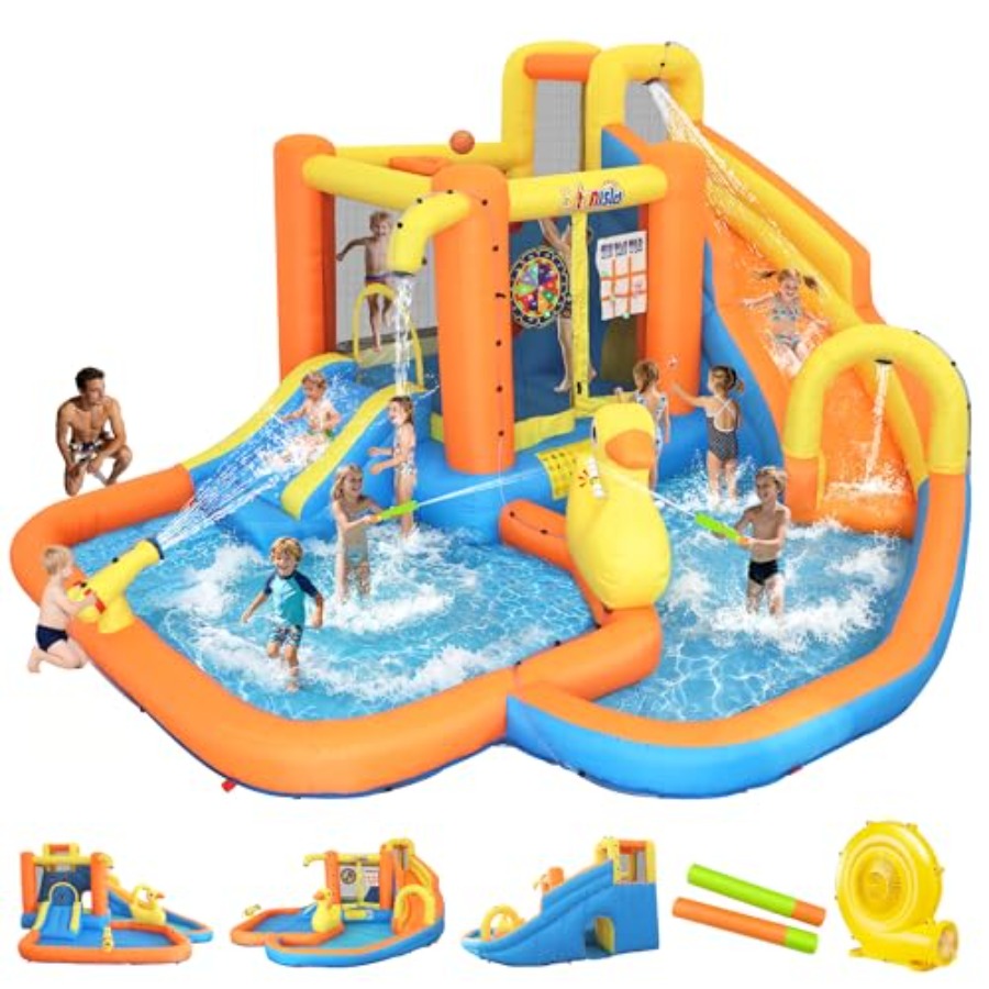 Water Slide Inflatable - Parc aquatique gonflable pour enfants de