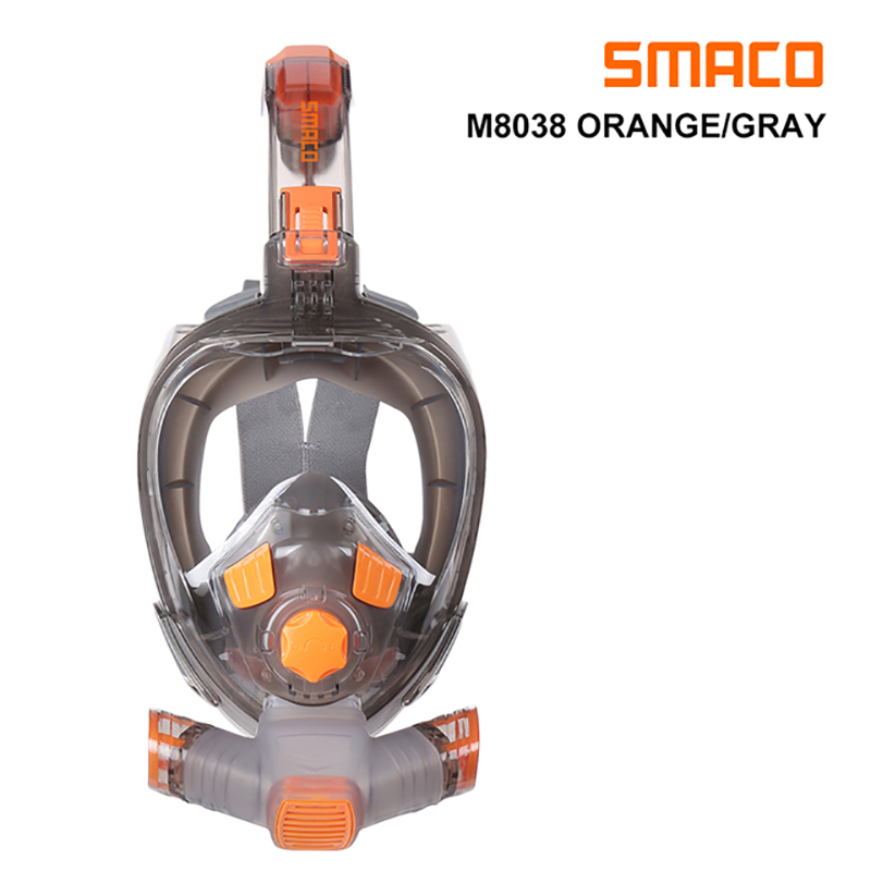 Snorkel Mask Full Face - SMACO masque de plongée sous-marine intégral
