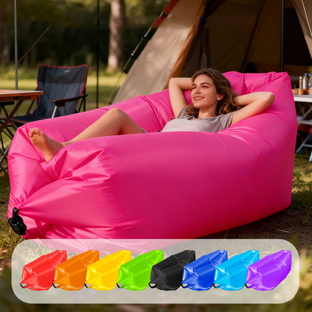 Pool Lounger Inflatable - Canapé gonflable portable multi-couleurs, idéal pour