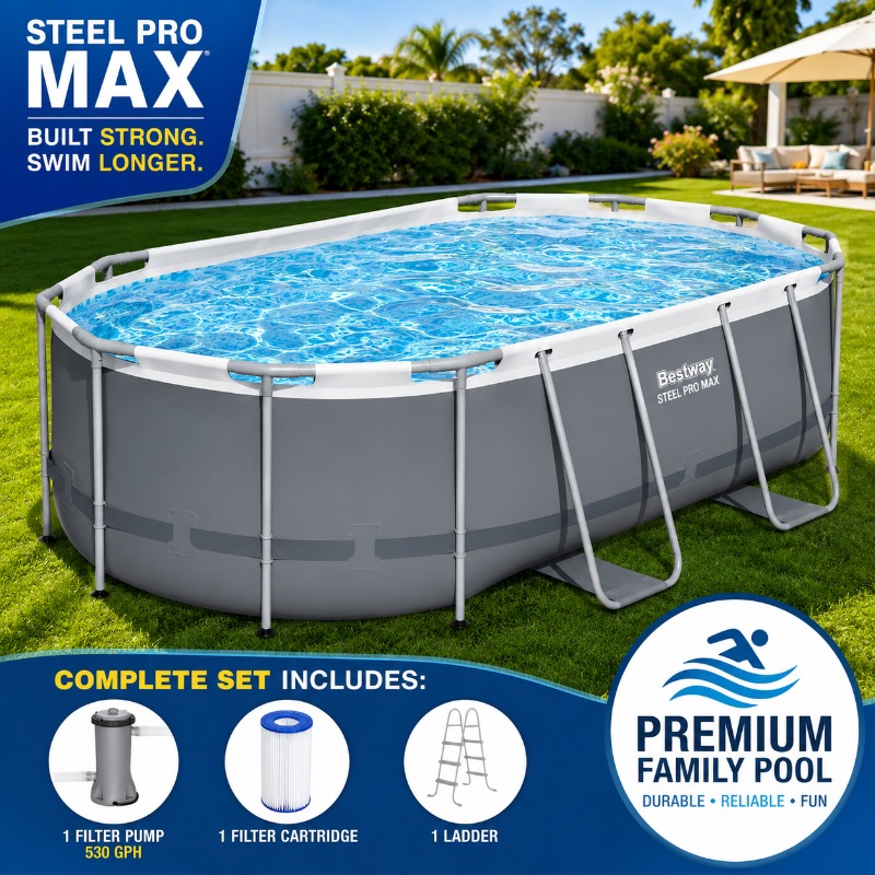 Piscine hors sol ovale Bestway - Pool Ladder Above Ground avis et prix