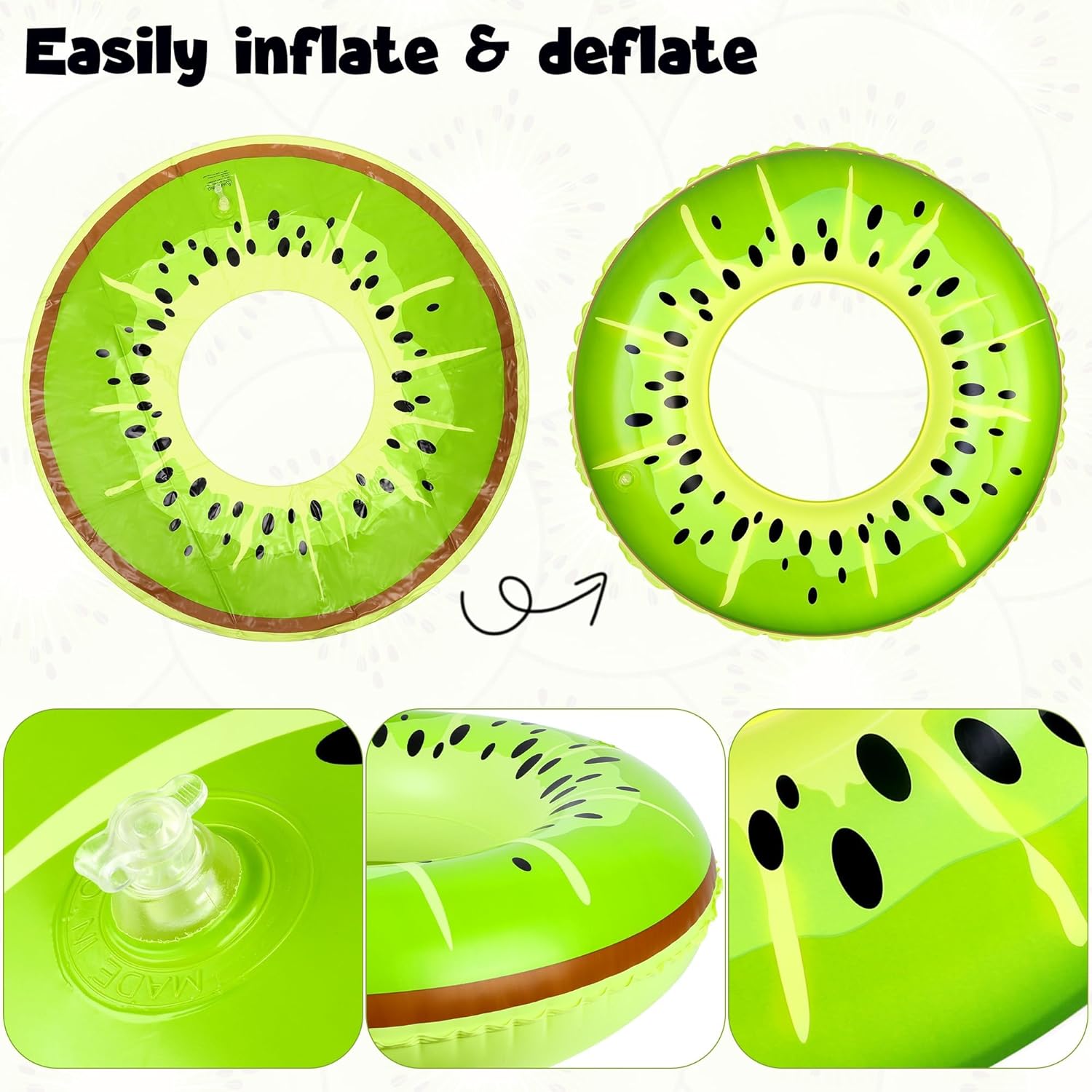 Ensemble d'anneaux de piscine  - Pool Float Ring Inflatable avis et prix