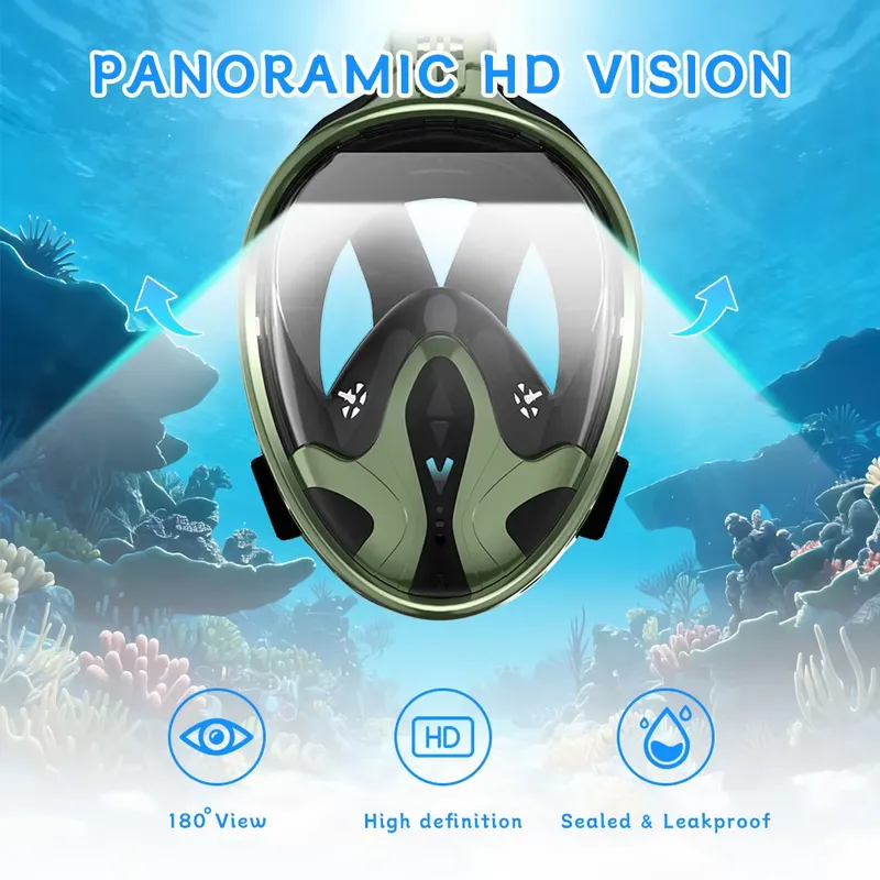 Masque de plongée intégral pou - Snorkel Mask Full Face avis et prix