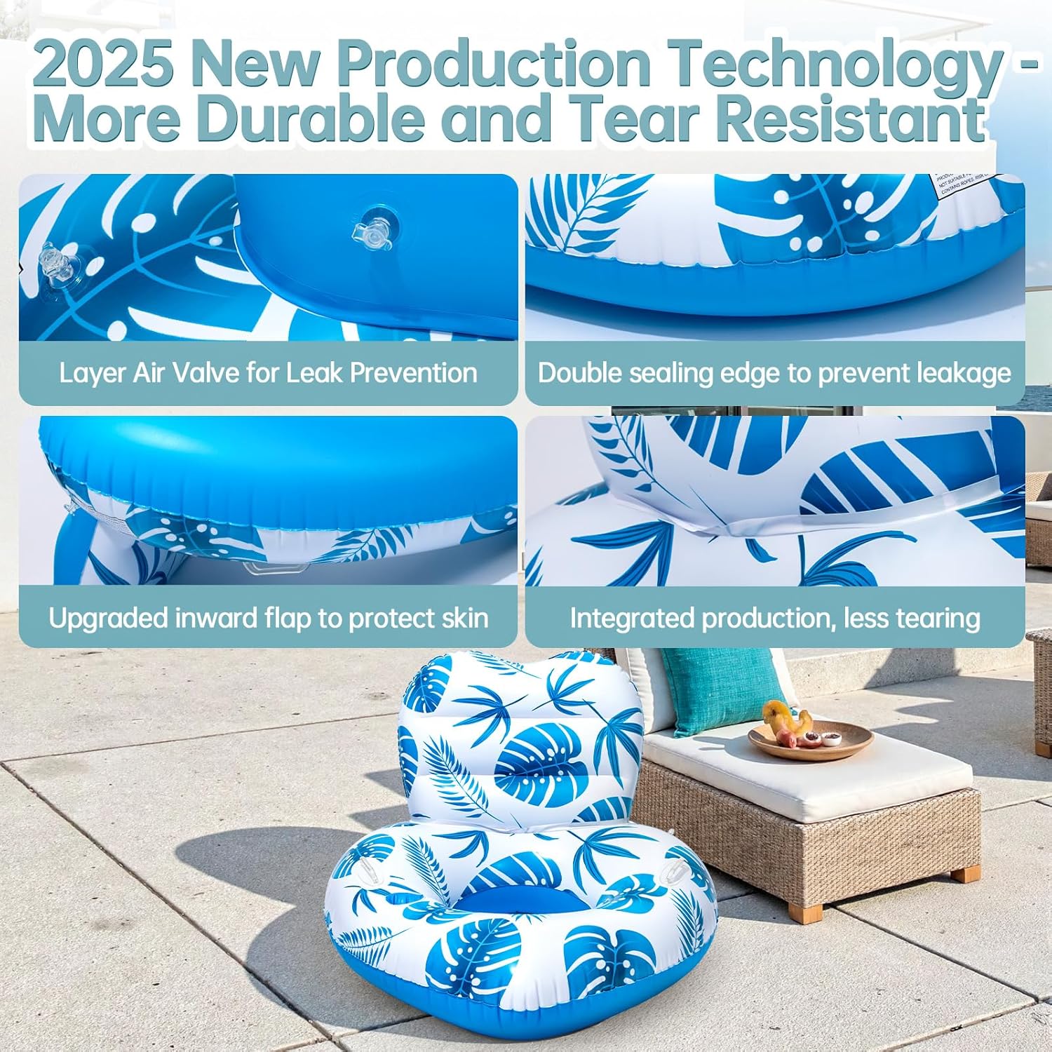 Flotteurs de piscine Flotteurs - Pool Lounger Inflatable avis et prix