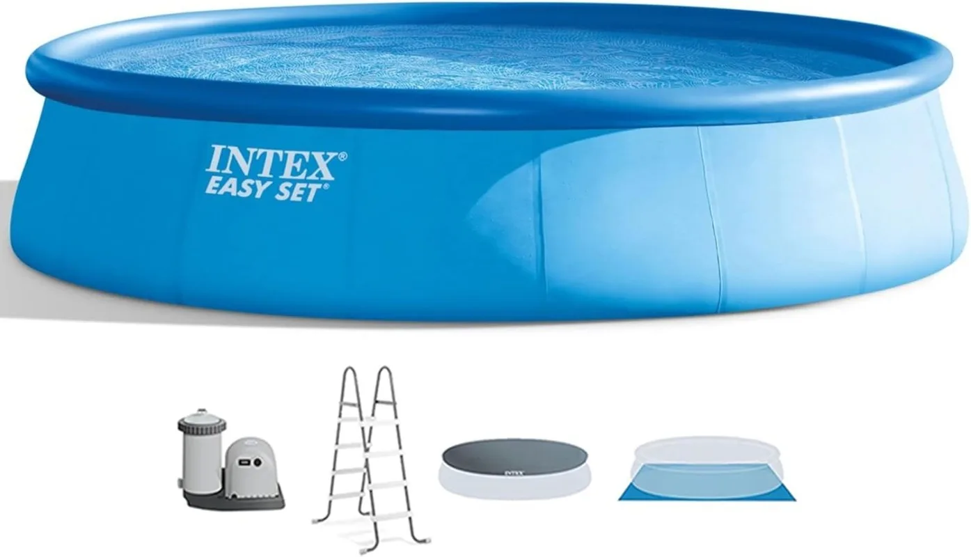 Piscine hors sol gonflable ron - Pool Ladder Above Ground avis et prix