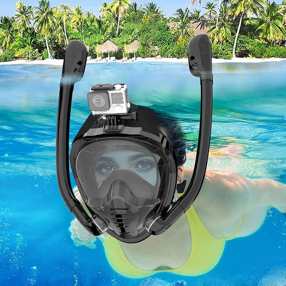 Masque de plongée intégral 180 - Snorkel Mask Full Face avis et prix