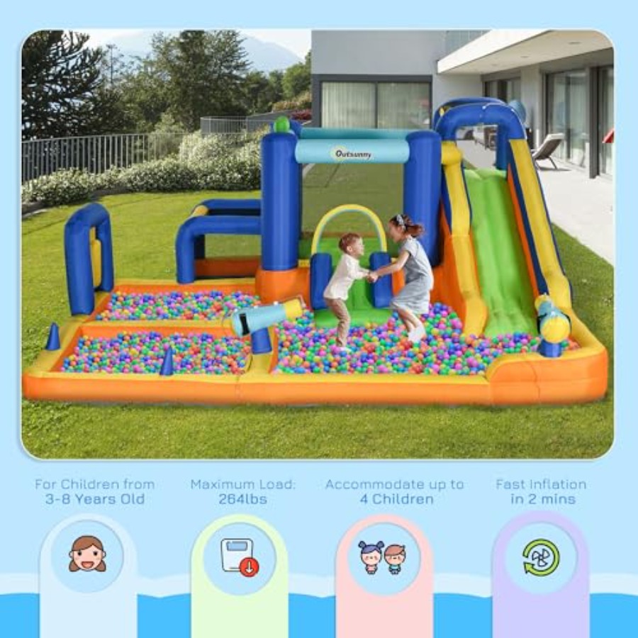 Toboggan aquatique gonflable 7 - Water Slide Inflatable avis et prix