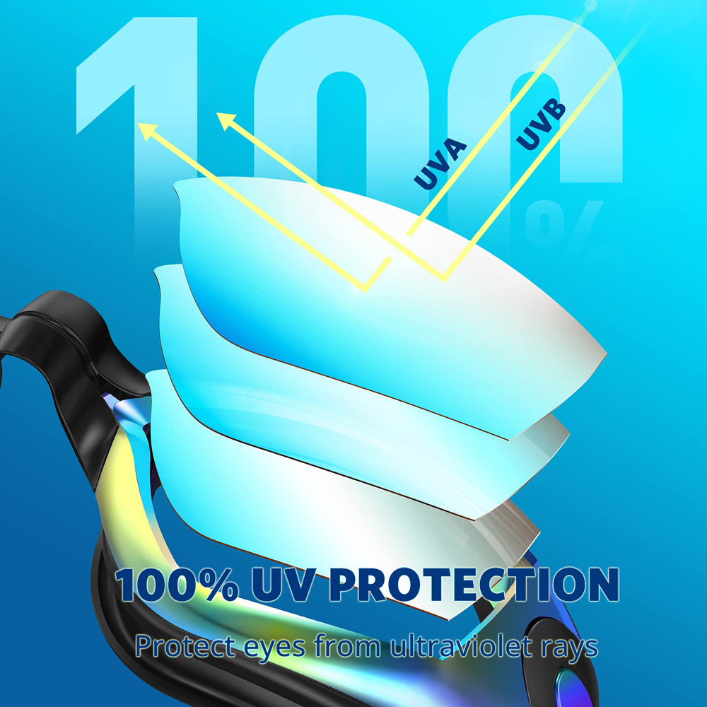 Lunettes de natation professio - Swim Goggles Anti Fog Uv avis et prix
