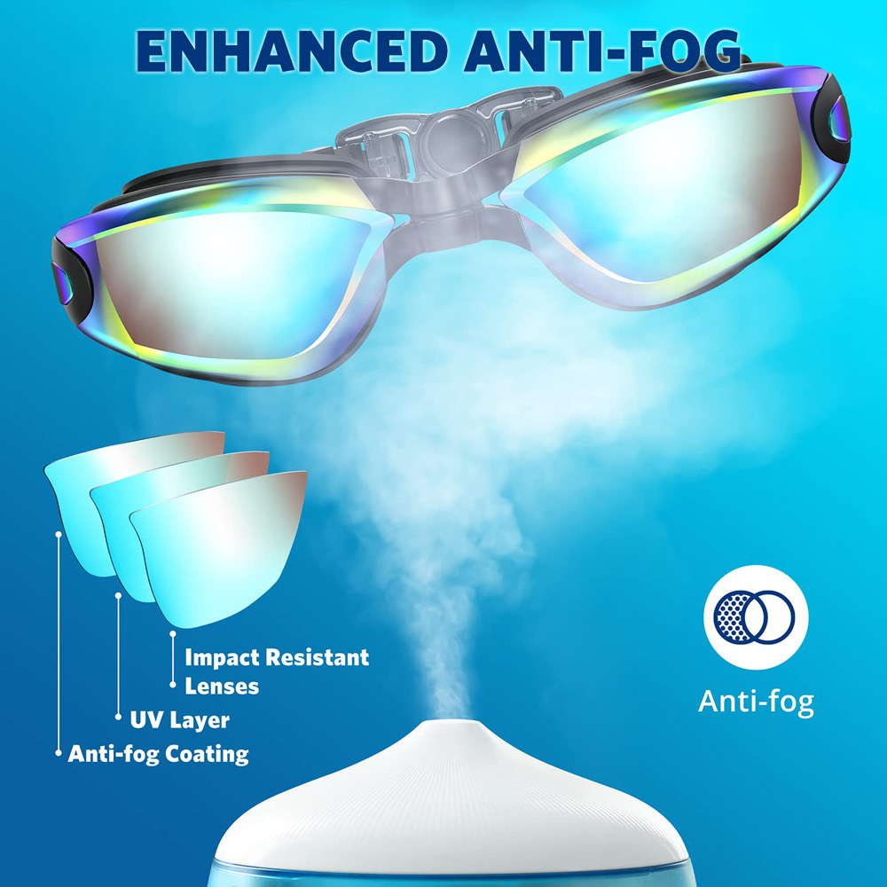 Lunettes de natation professio - Swim Goggles Anti Fog Uv avis et prix
