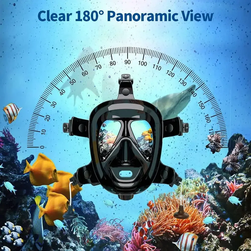 Masque de plongée intégral TRI - Snorkel Mask Full Face avis et prix