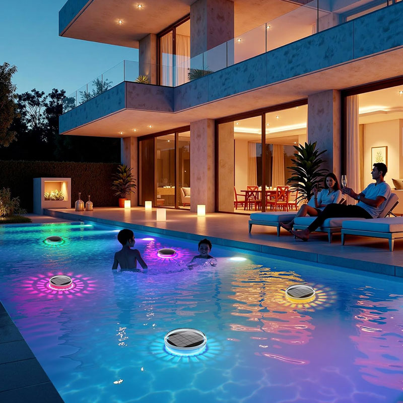 Lumières de piscine, flottante - Pool Light Solar Rechargeable avis et prix