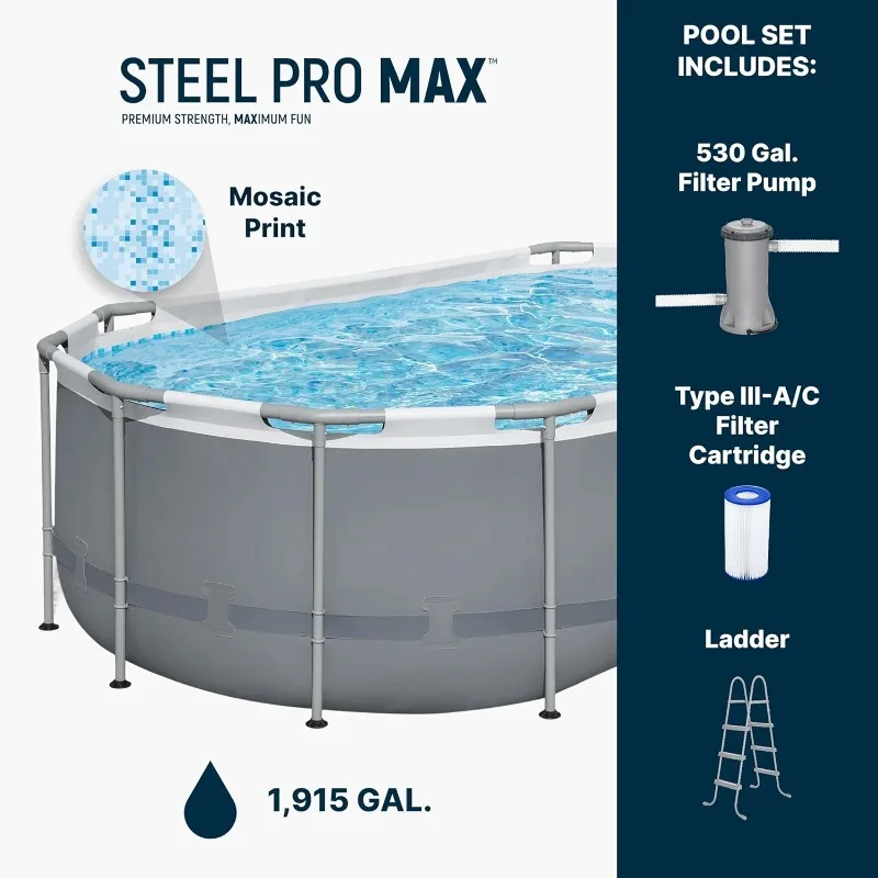 Piscine hors sol ovale Bestway - Pool Ladder Above Ground avis et prix