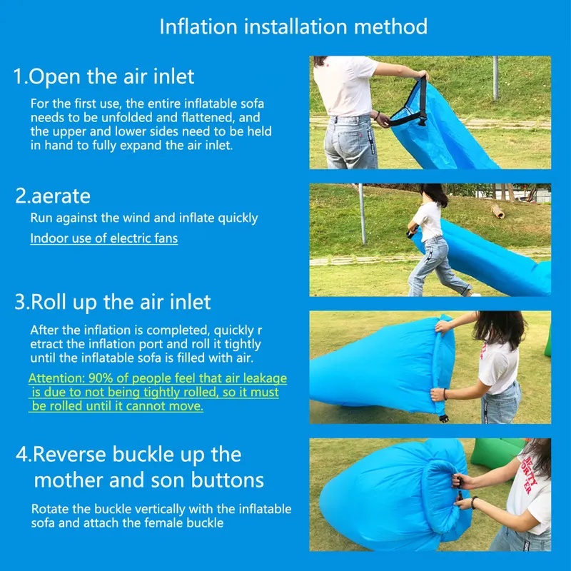 Canapé gonflable portable lége - Pool Lounger Inflatable avis et prix