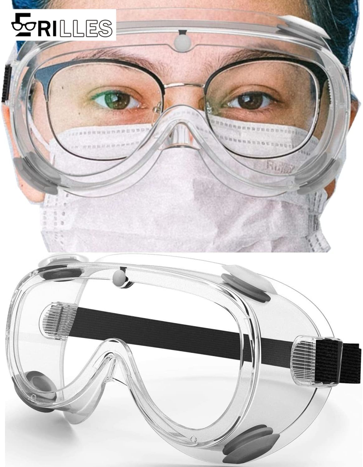 Lunettes de sécurité pour spor - Swim Goggles Anti Fog Uv avis et prix