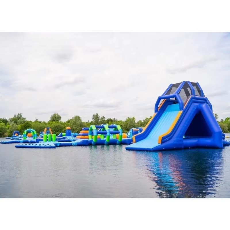 Parc aquatique gonflable comme - Water Slide Inflatable avis et prix