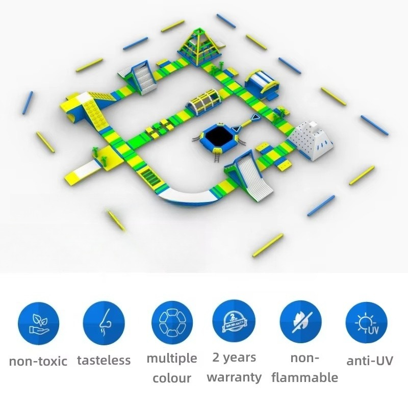 Parc aquatique gonflable comme - Water Slide Inflatable avis et prix